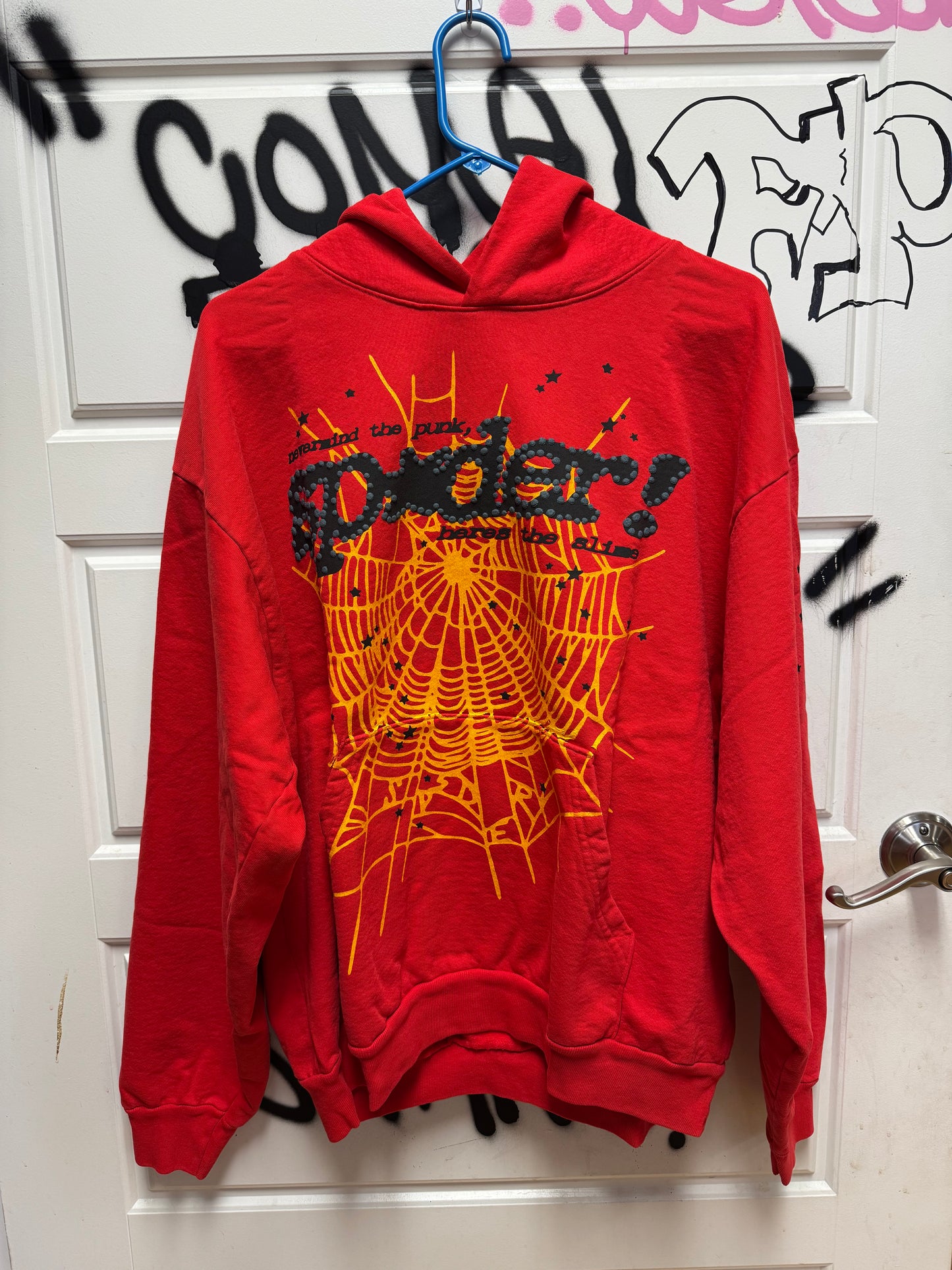 Spider Hoodie OG web V2 red