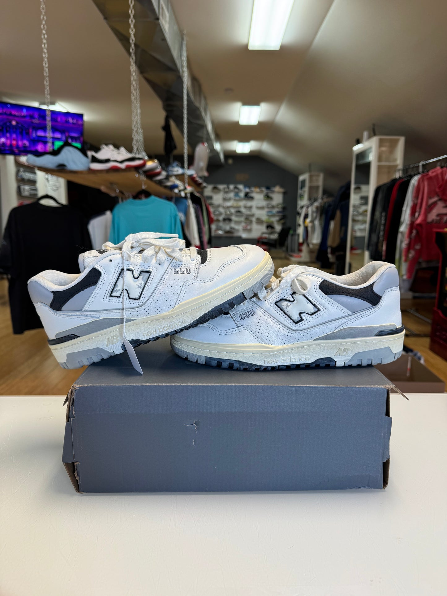 New Balance 550 Vintage Pack Concrete
