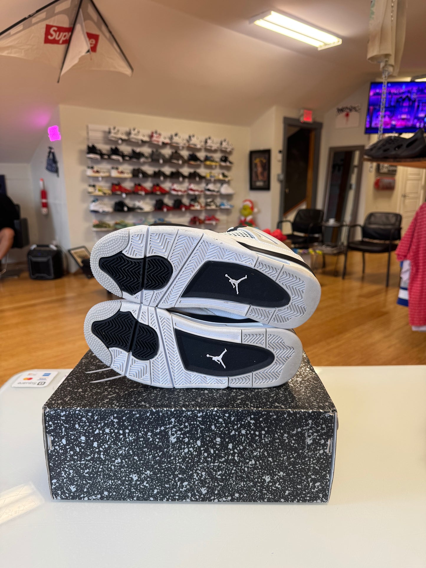 Jordan 4 Military Black