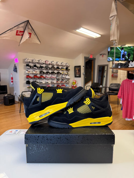 Jordan 4 Yellow Thunder