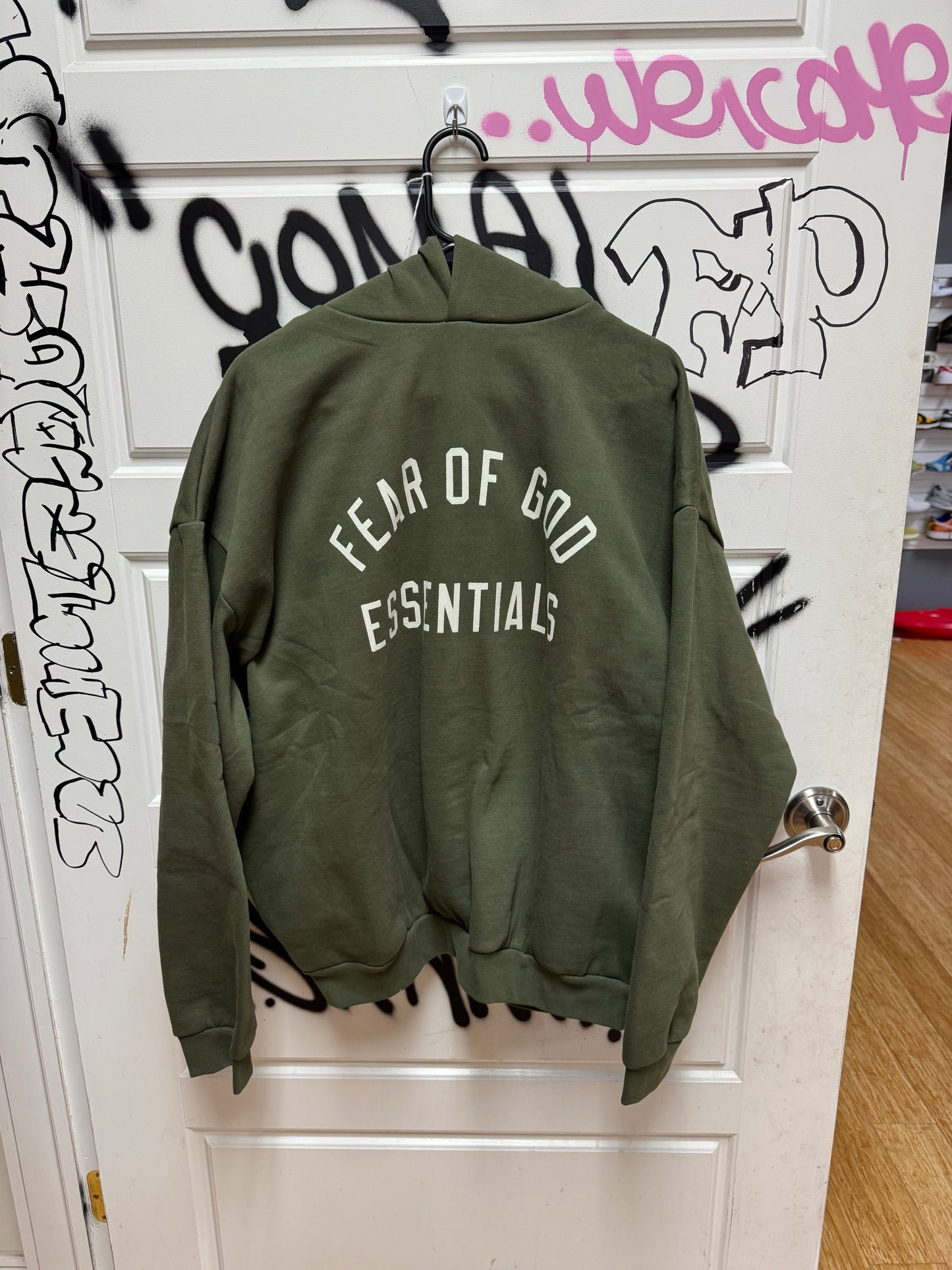 Essentials fear of god hoodie