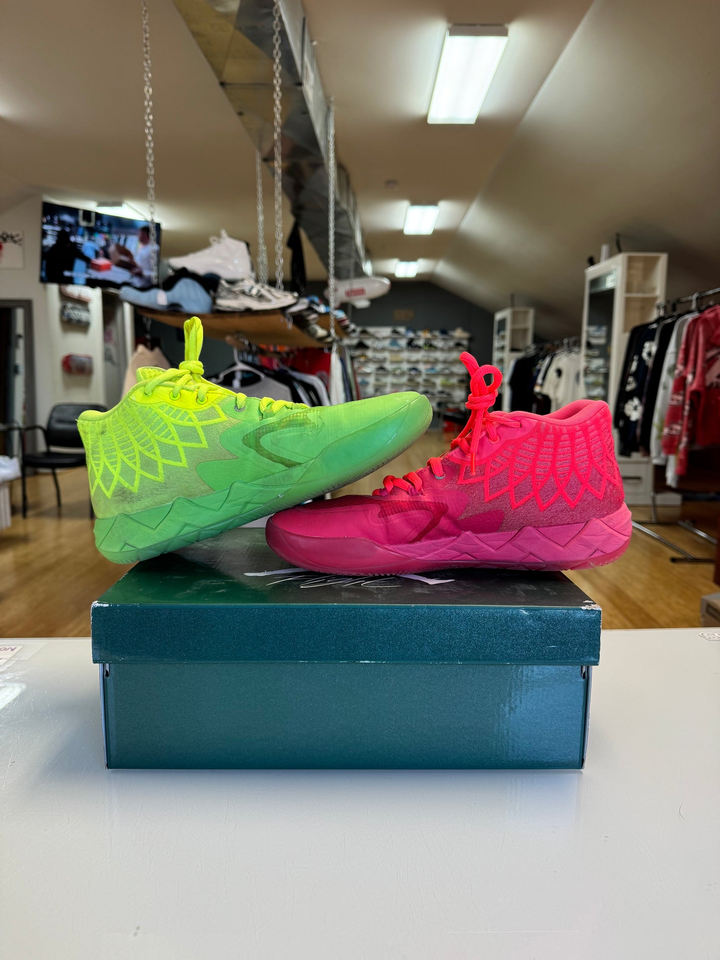 Lamelo Ball puma Rick and morty