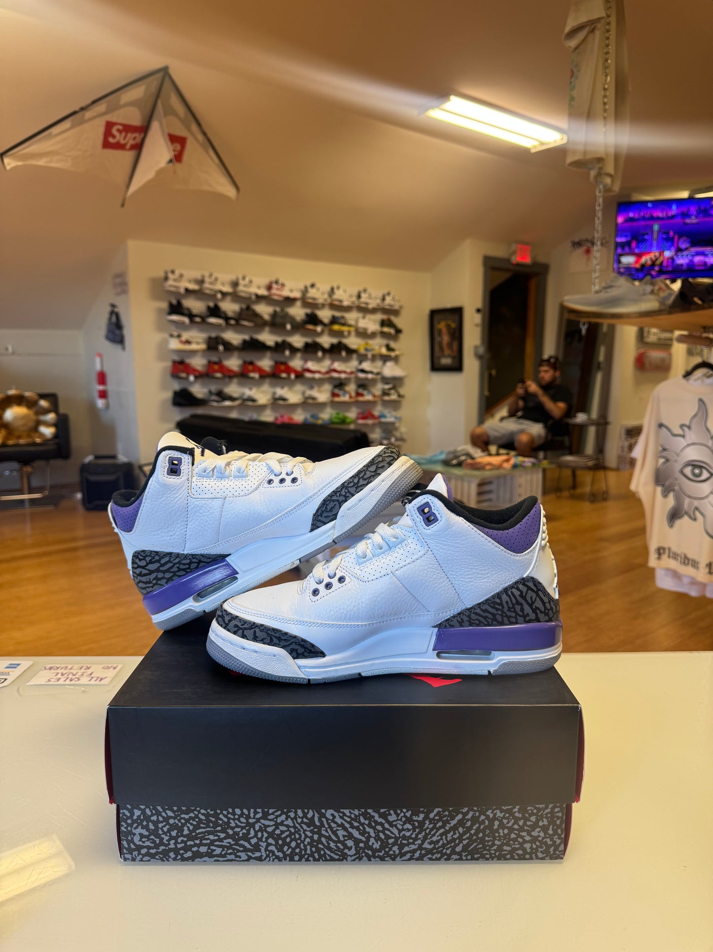 Jordan 3 Dark Iris