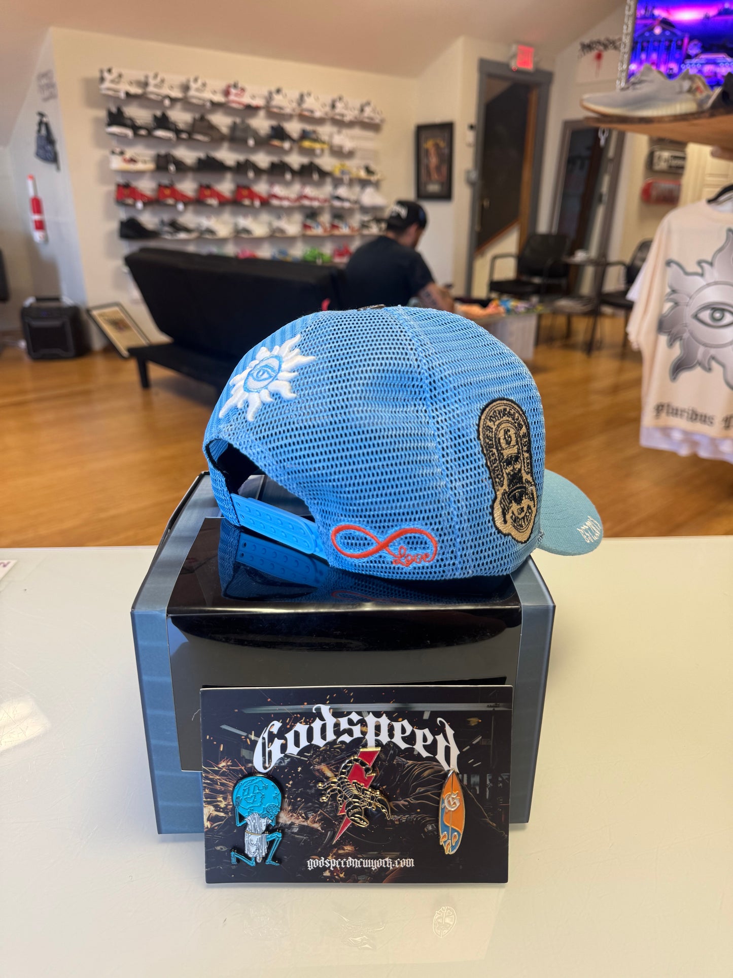 Godspeed Blue Hat