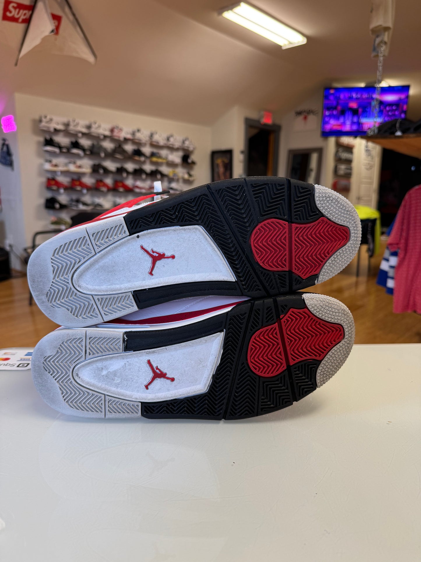 Jordan 4 red cement