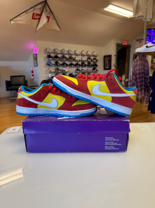 Nike sb dunk Bart Simpson