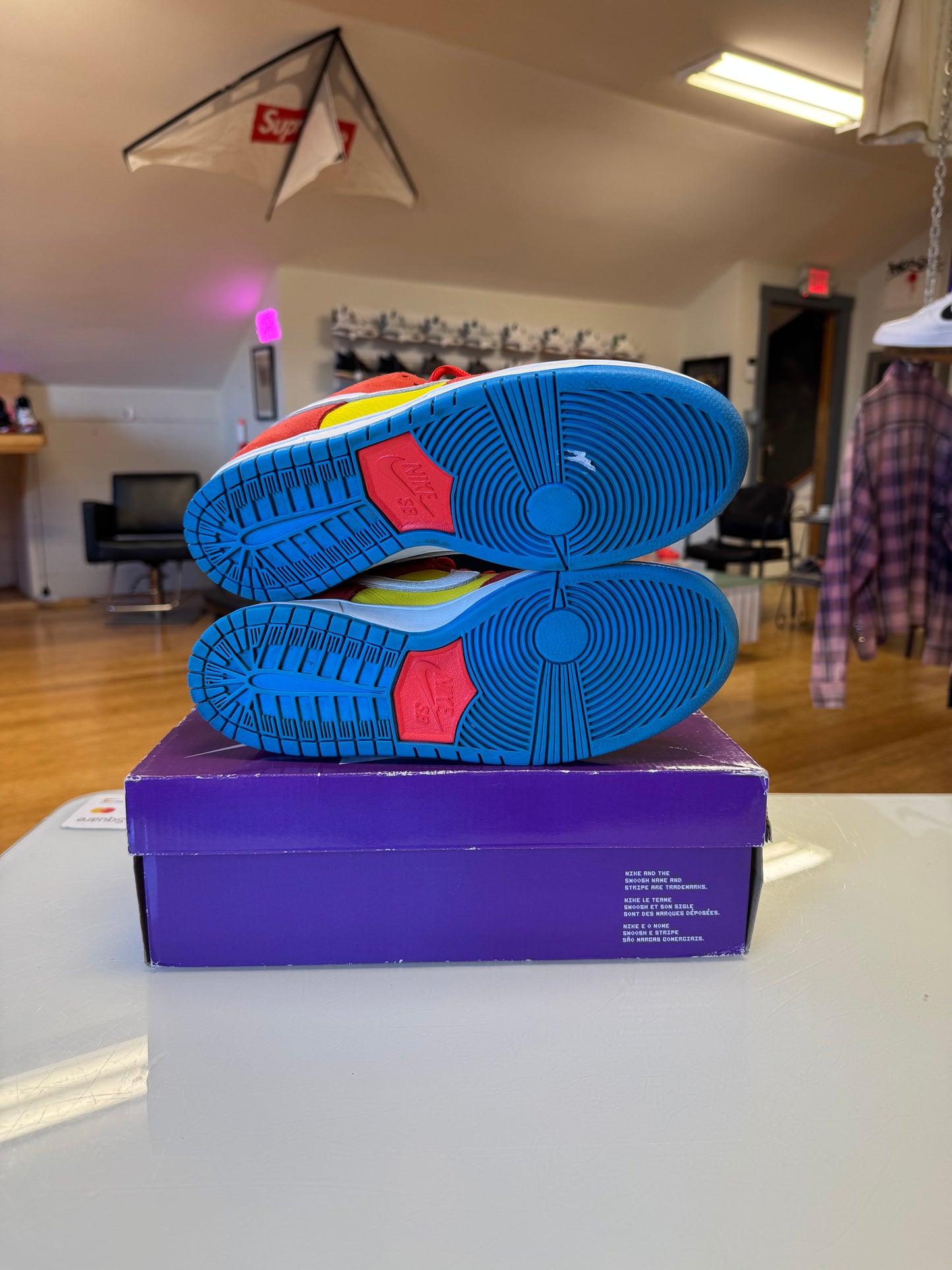 Nike sb dunk Bart Simpson