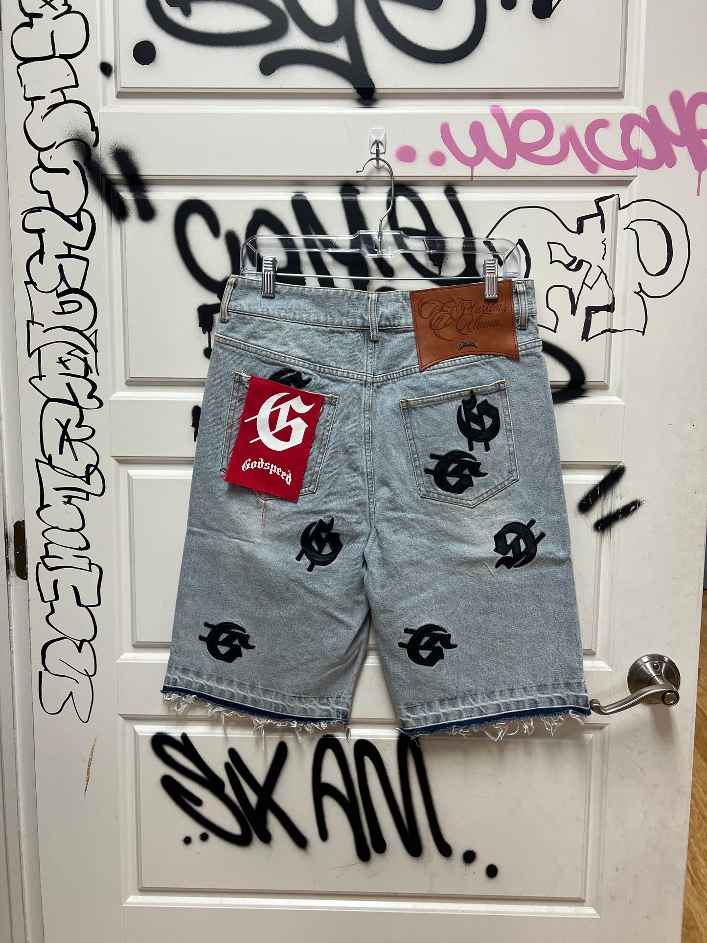 Godspeed Denim Shorts Patch