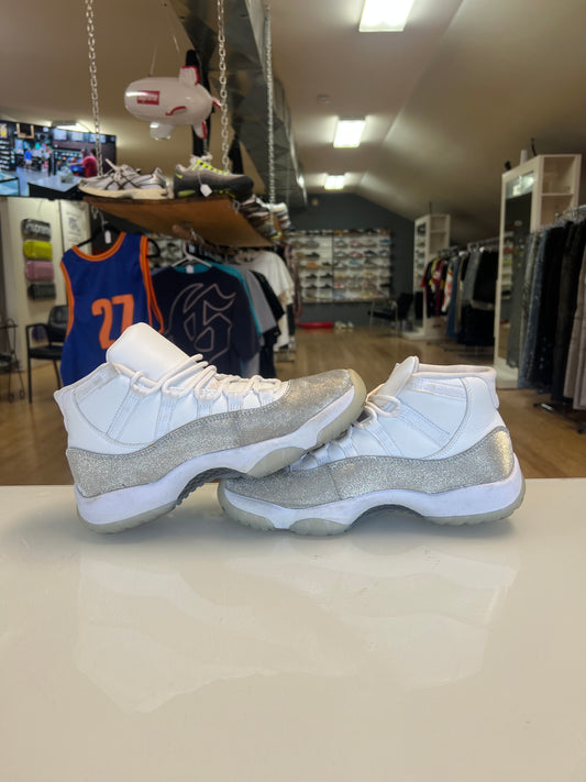 Jordan 11 White Metallic Silver