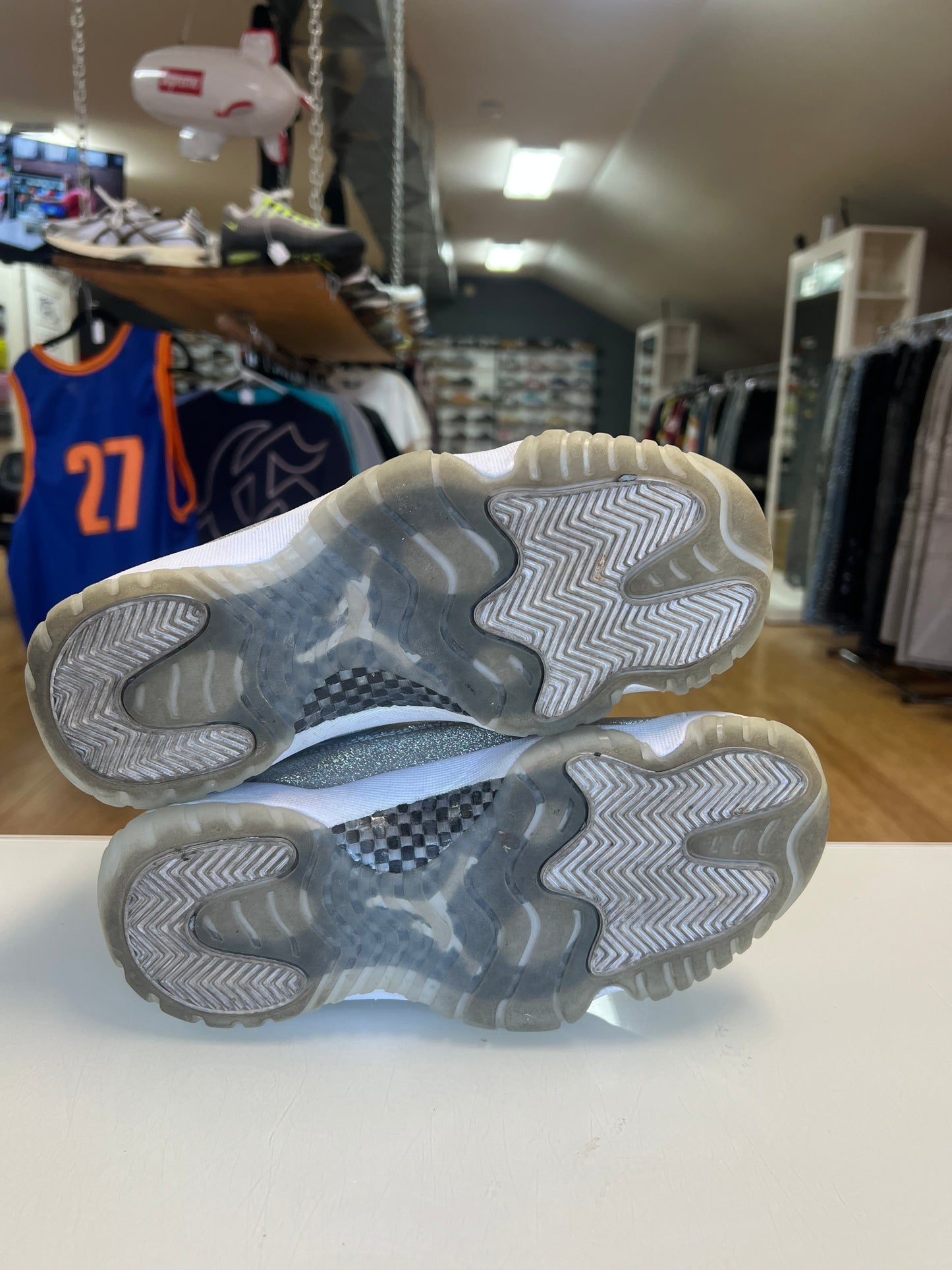 Jordan 11 White Metallic Silver