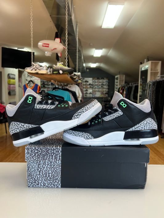 Jordan 3 Glow Green