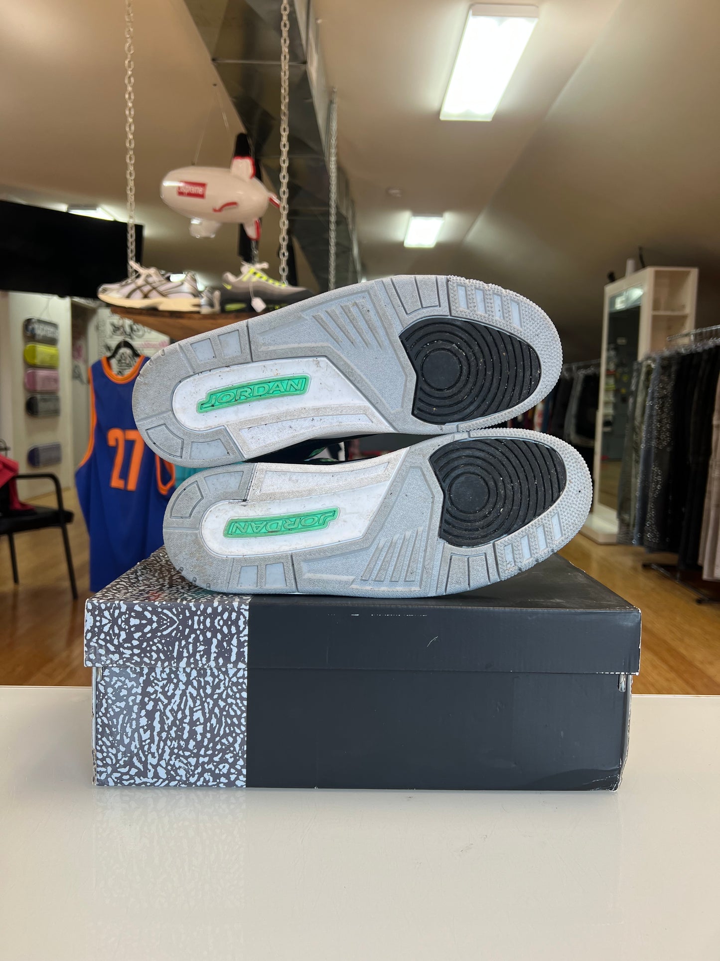Jordan 3 Glow Green