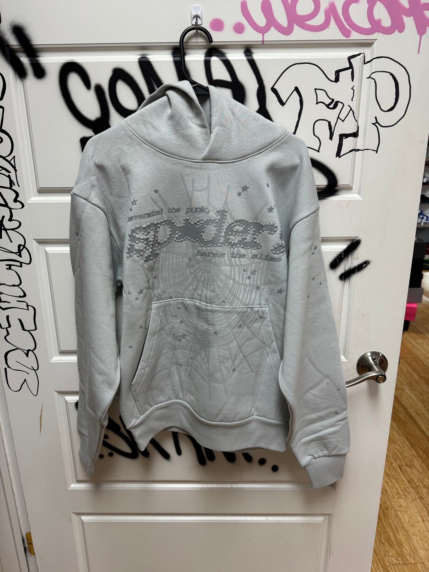 Sp5der web hoodie