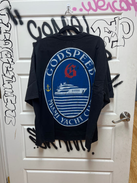 Godspeed Miami Yacht Club Tee