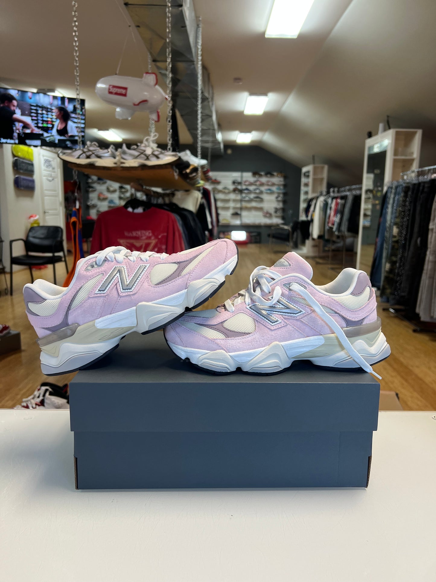 New Balance 9060 Pink White