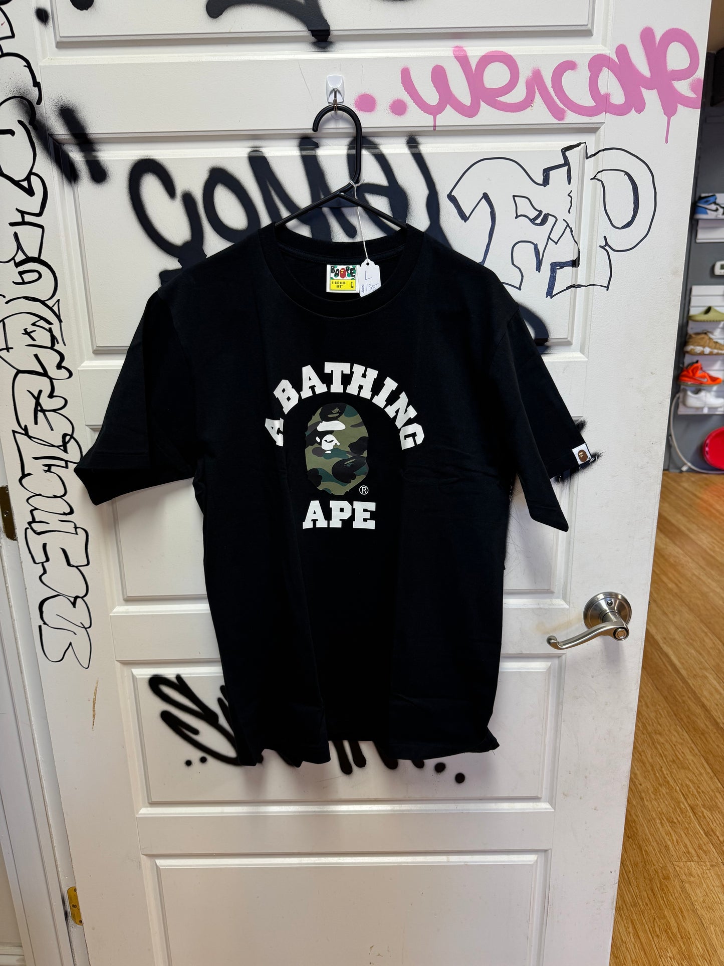 Bape college tee camo