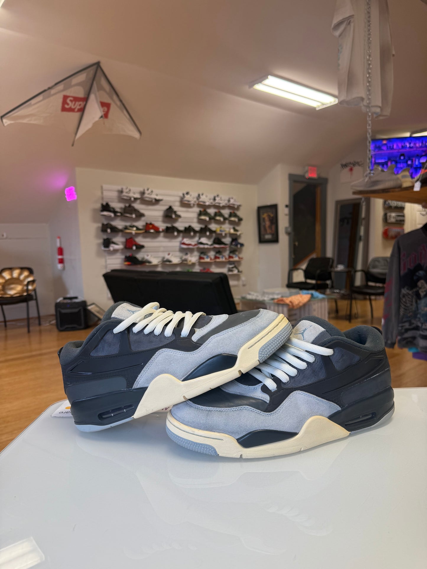 Jordan 4 SB Black Canvas