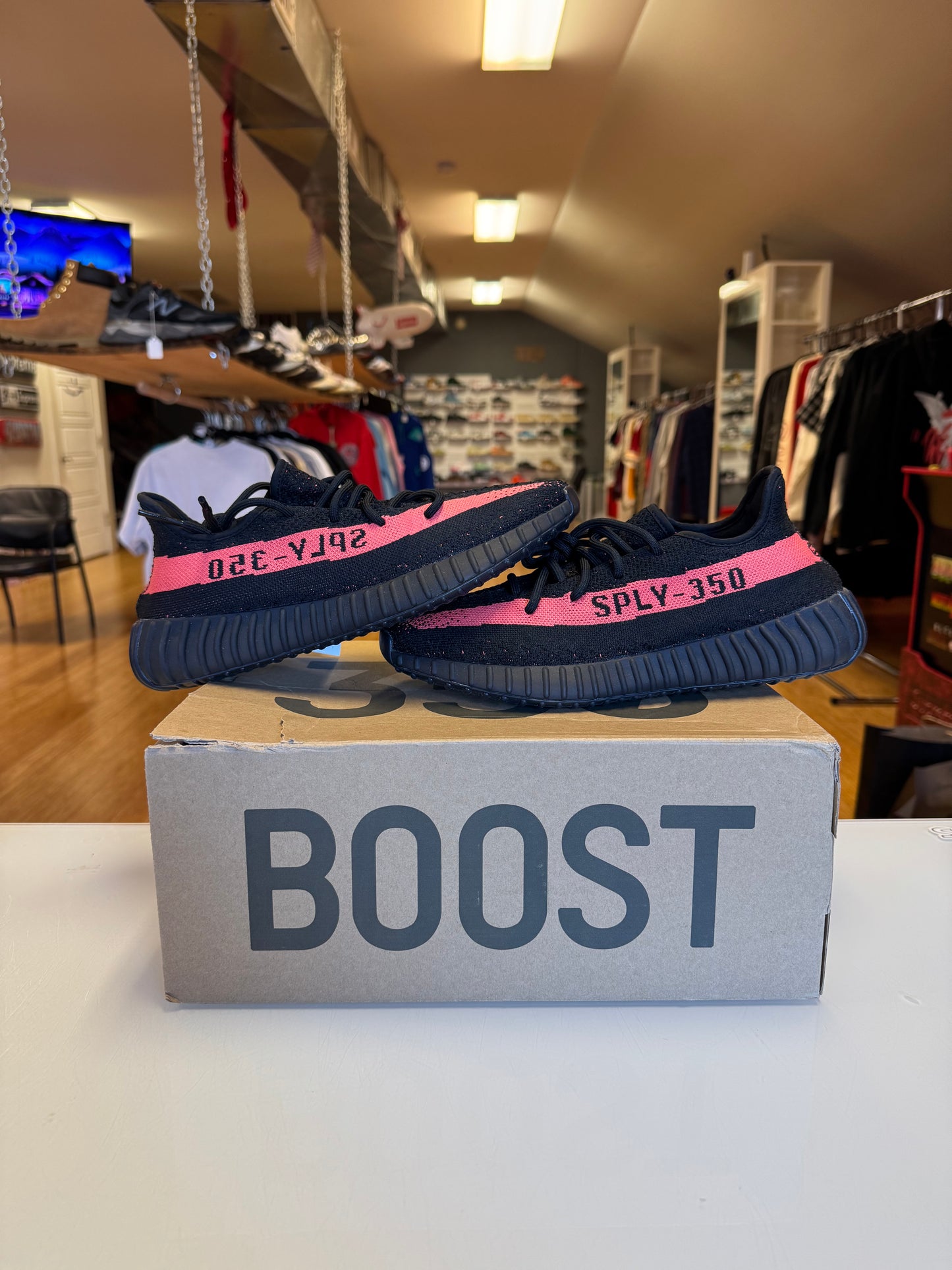 Yeezy 350 core red