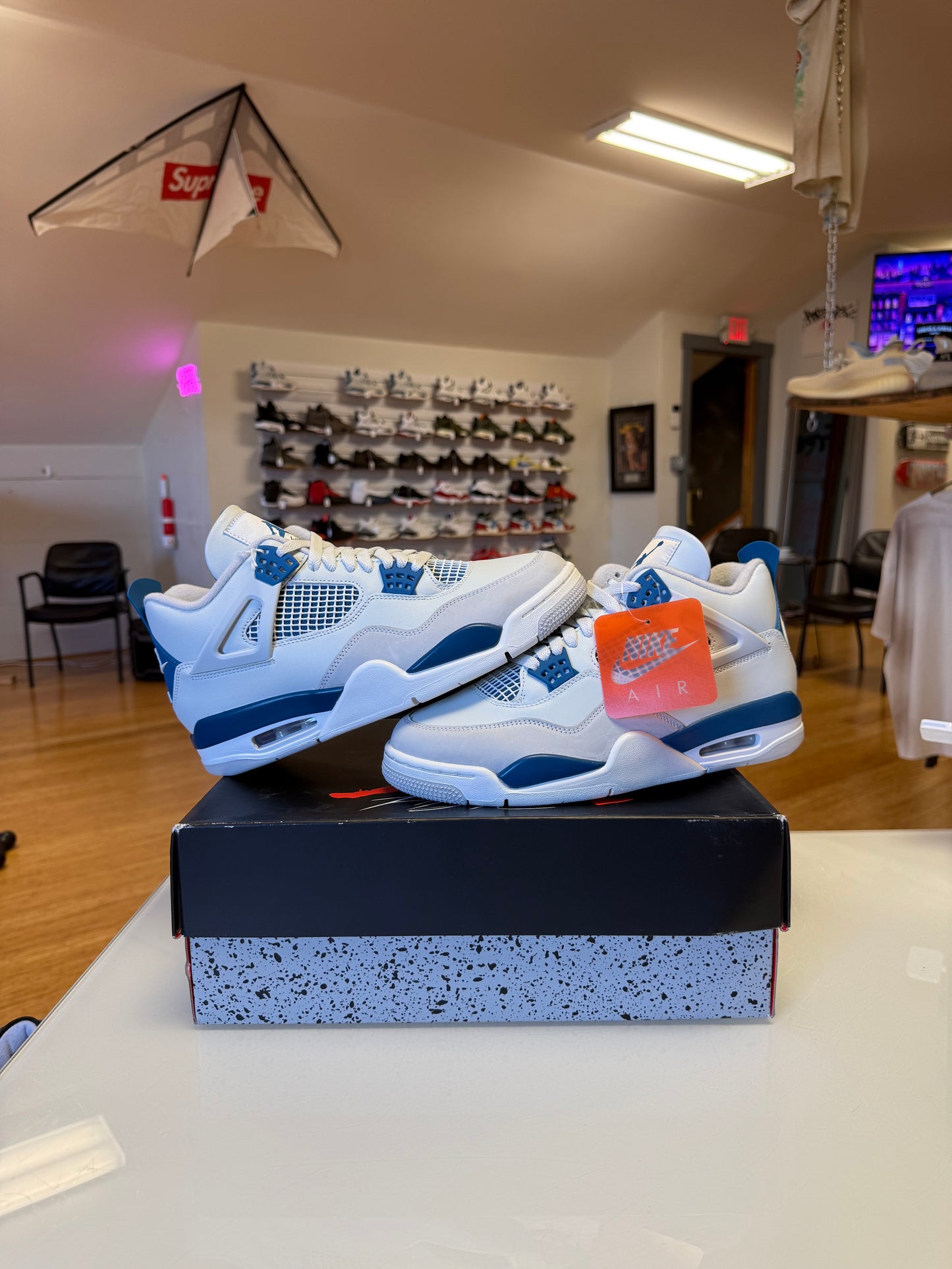 Jordan 4 Military Blue