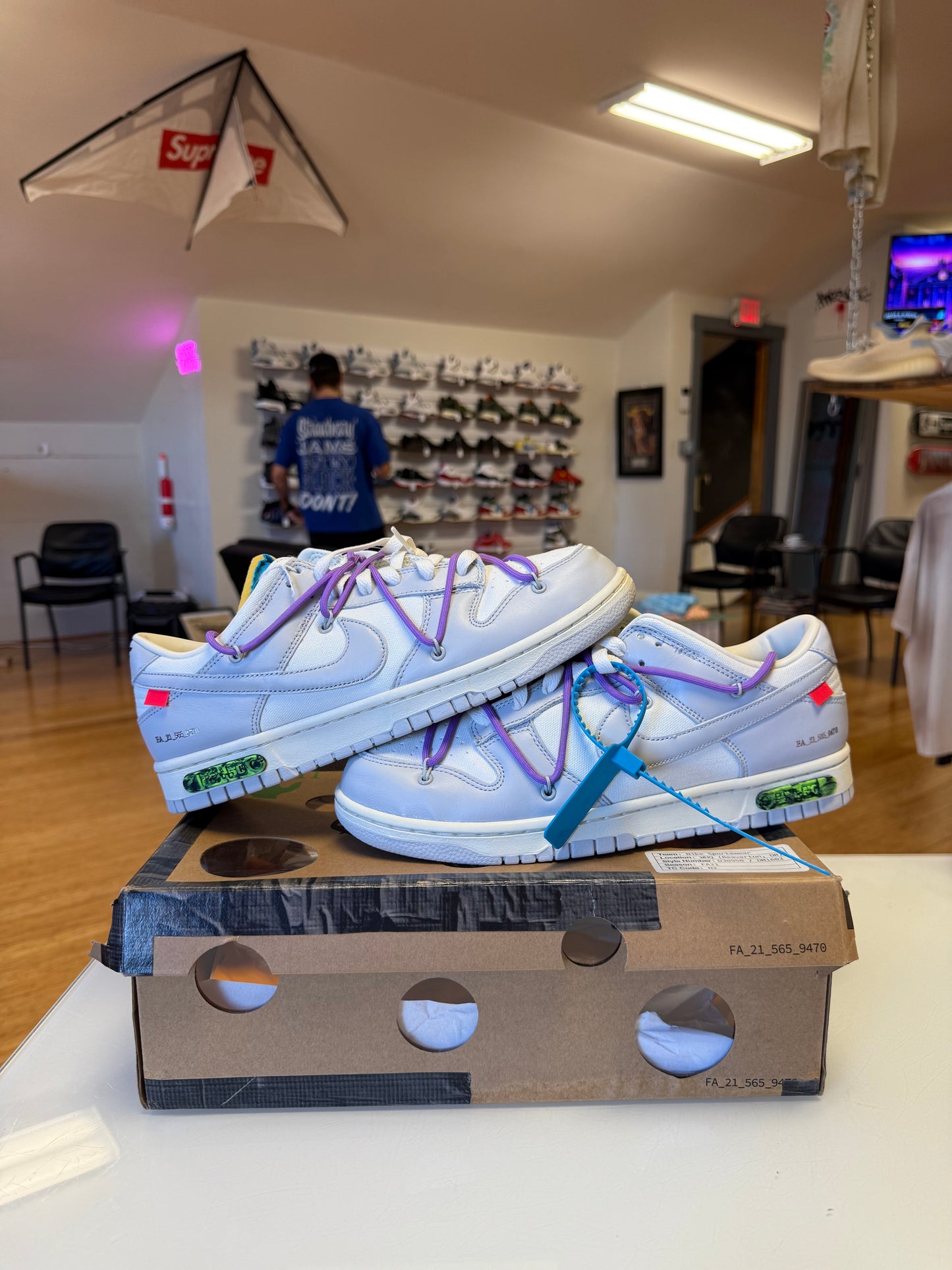 Off White Dunk Lot 47