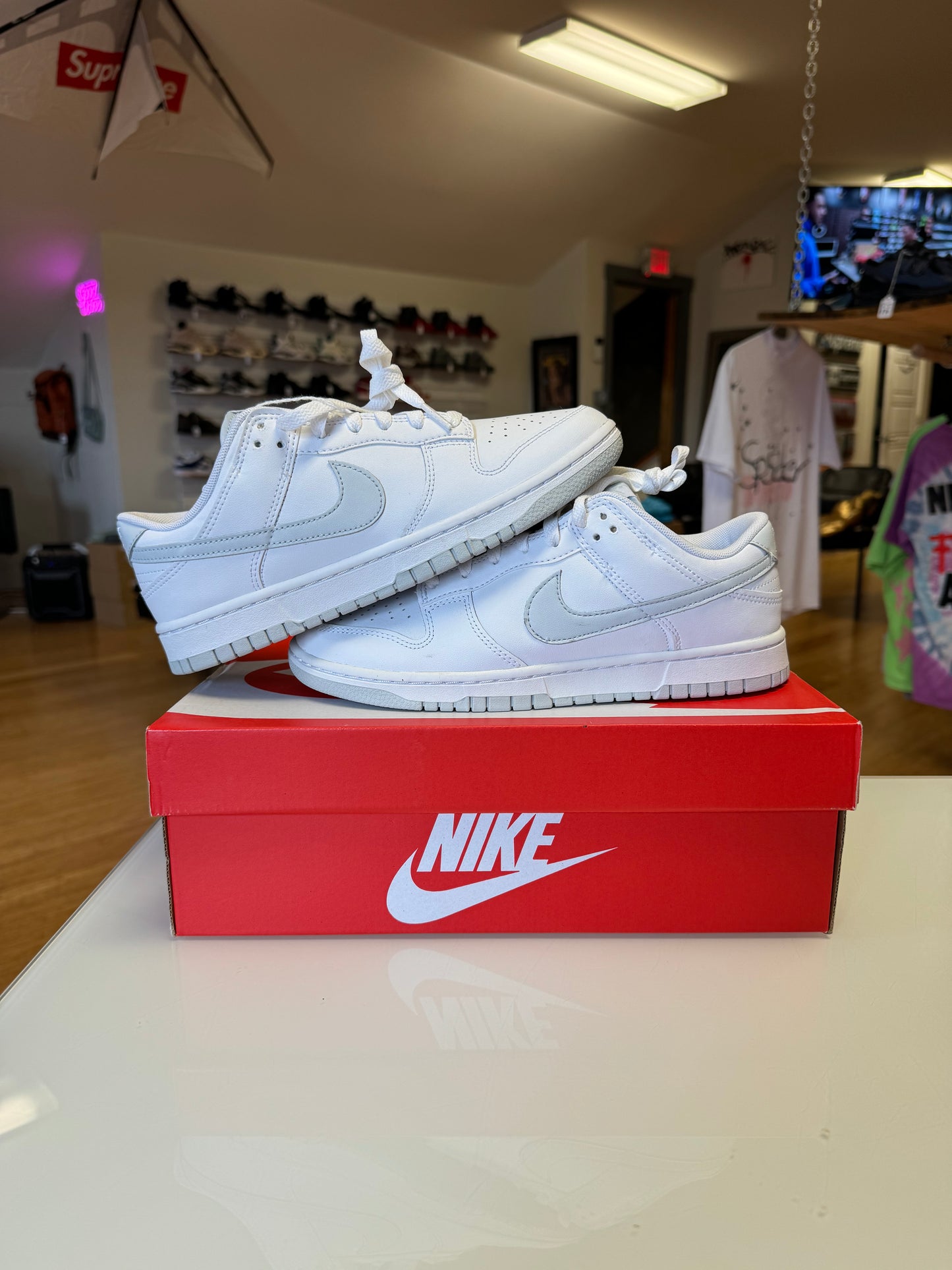 Nike dunk pure platinum
