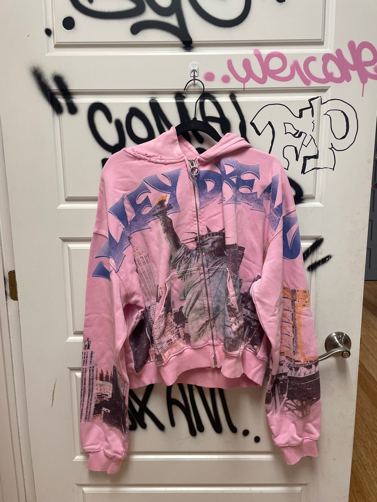 Vale “Liberty Pink” Zip Up Jacket