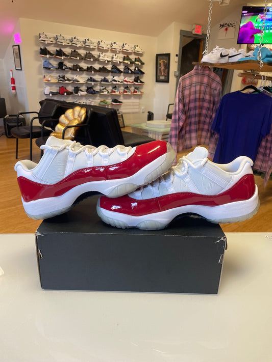 Jordan 11 Low Cherry
