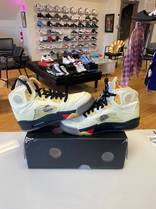 Jordan 5 Off White Sail