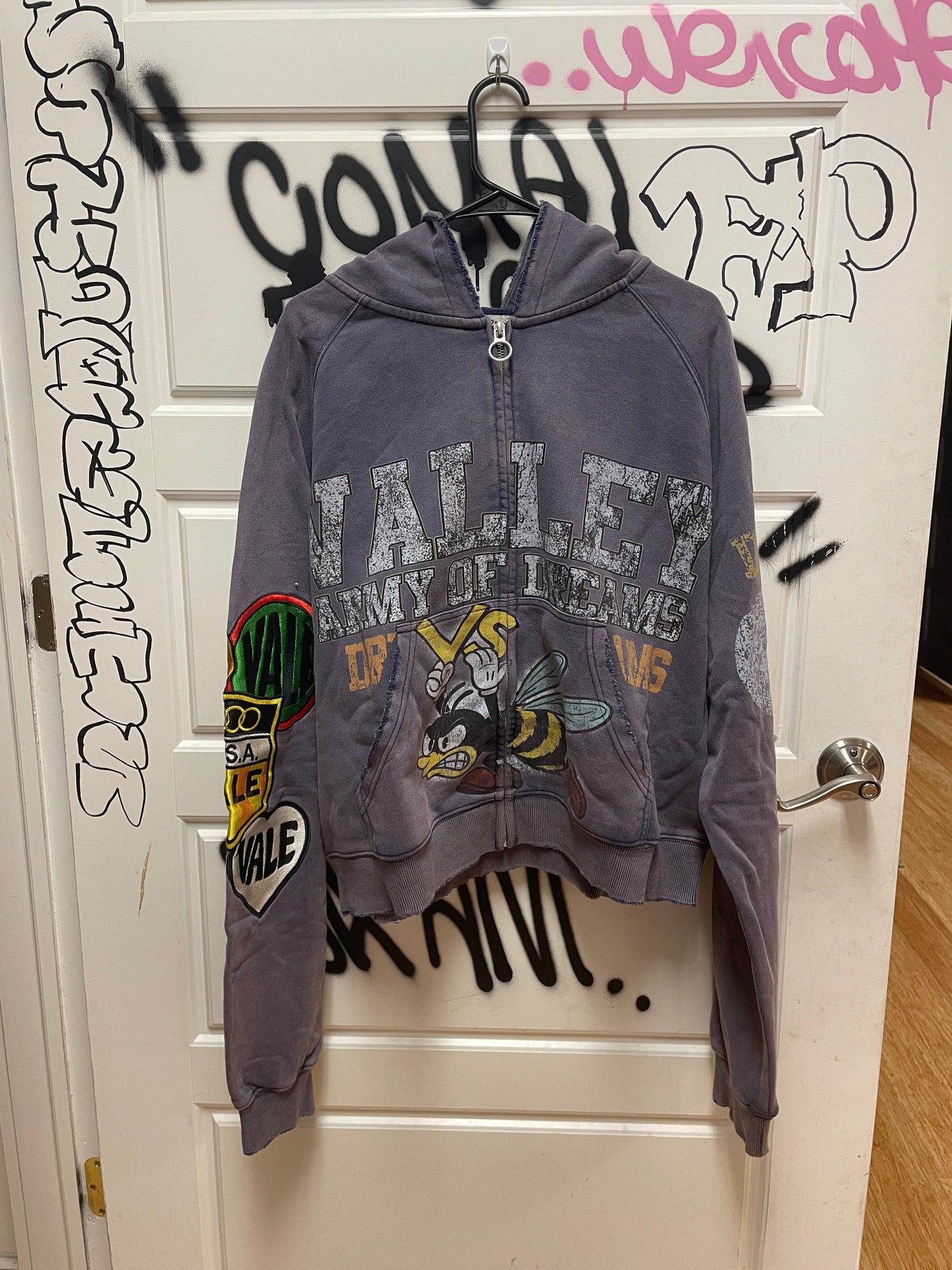 Supreme Vale Army Zip Up Hoodie