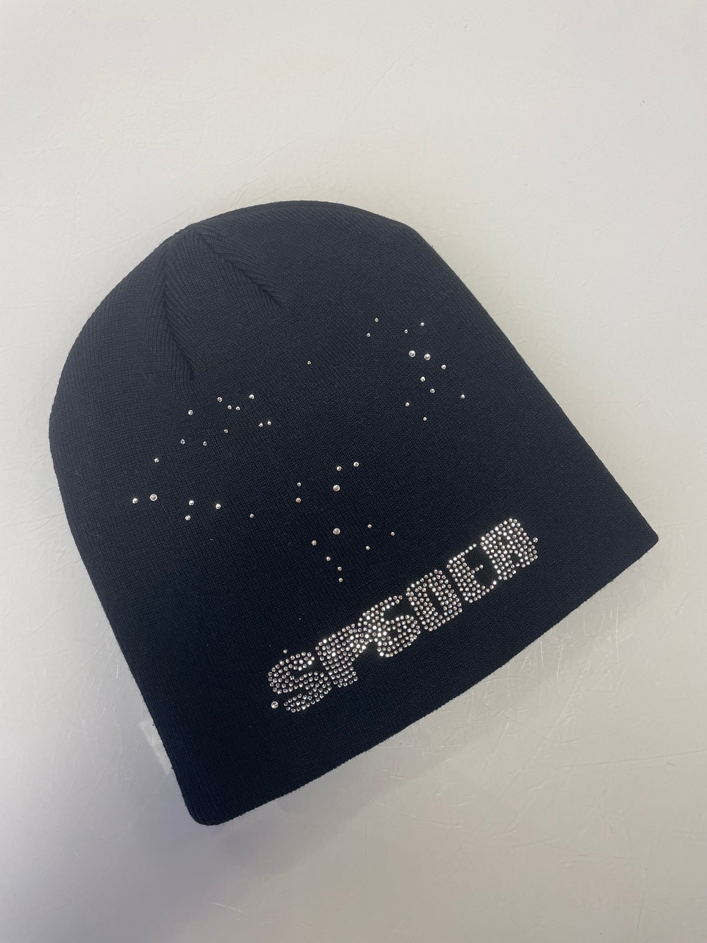 Sp5der Rhinestone Beanie
