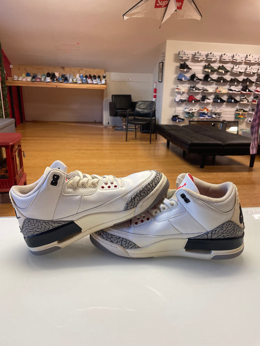 Jordan 3 White Cement