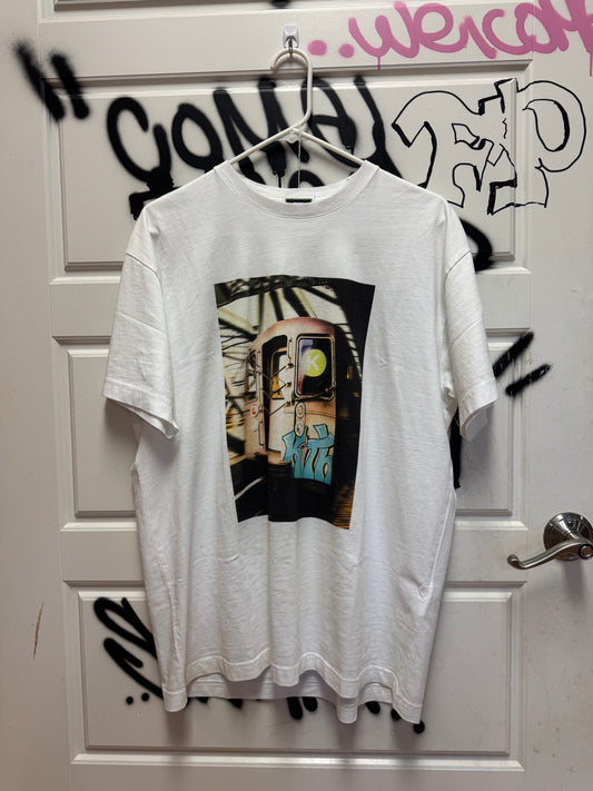 Kith NYC train graffiti tee