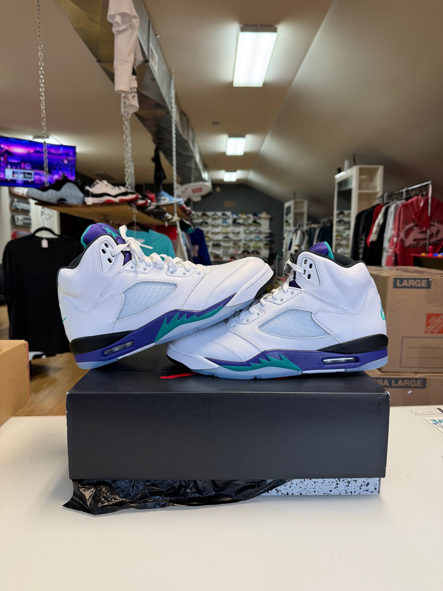 Jordan 5 Aqua