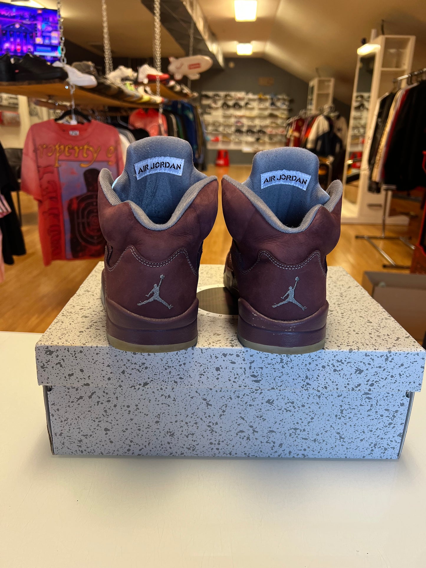 Jordan 5 Burgundy