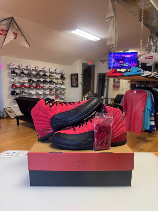 Jordan 12 Reverse Flu