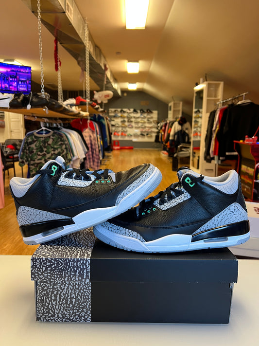 Jordan 3 Glow Green