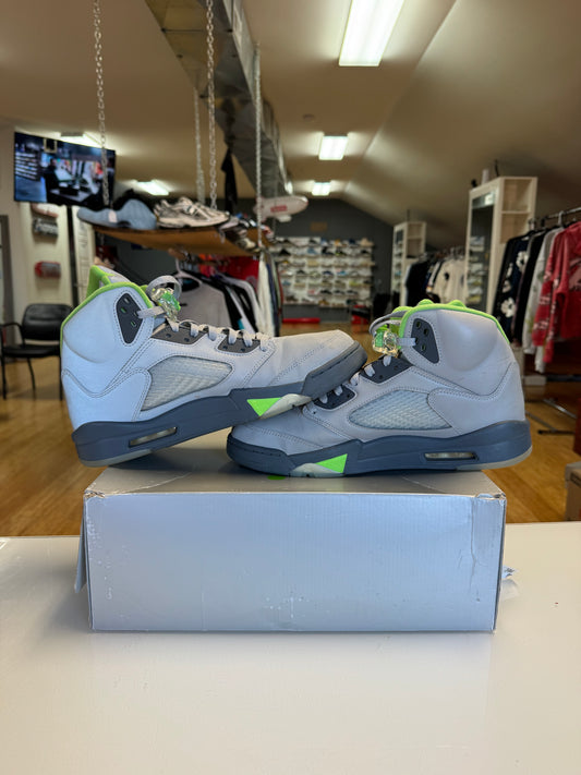 Jordan 5 green bean