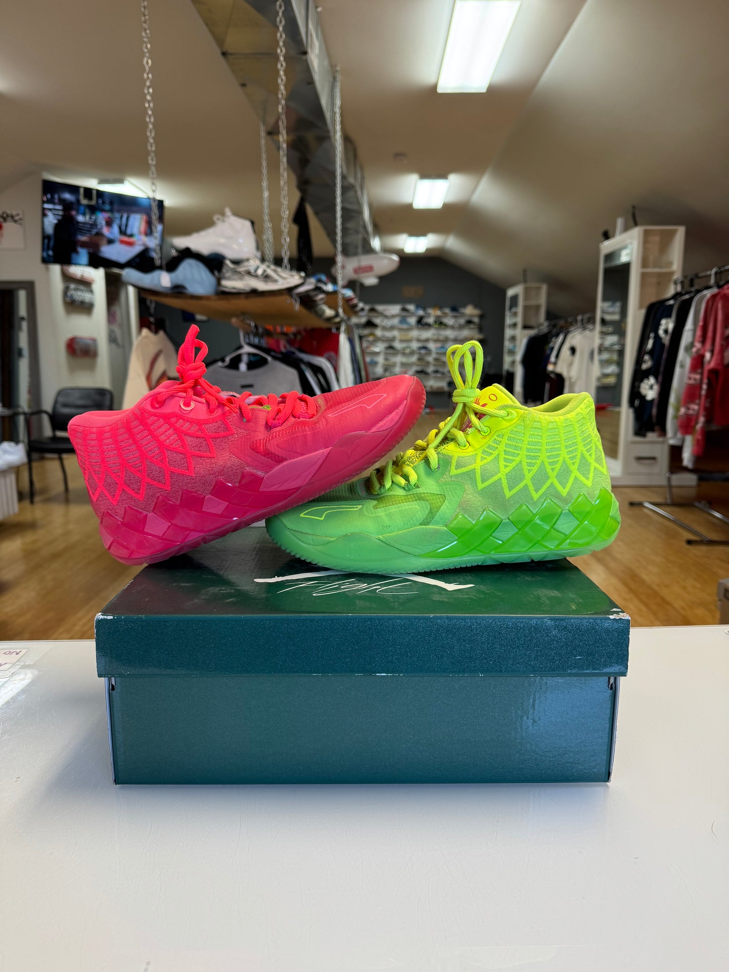 Lamelo Ball puma Rick and morty