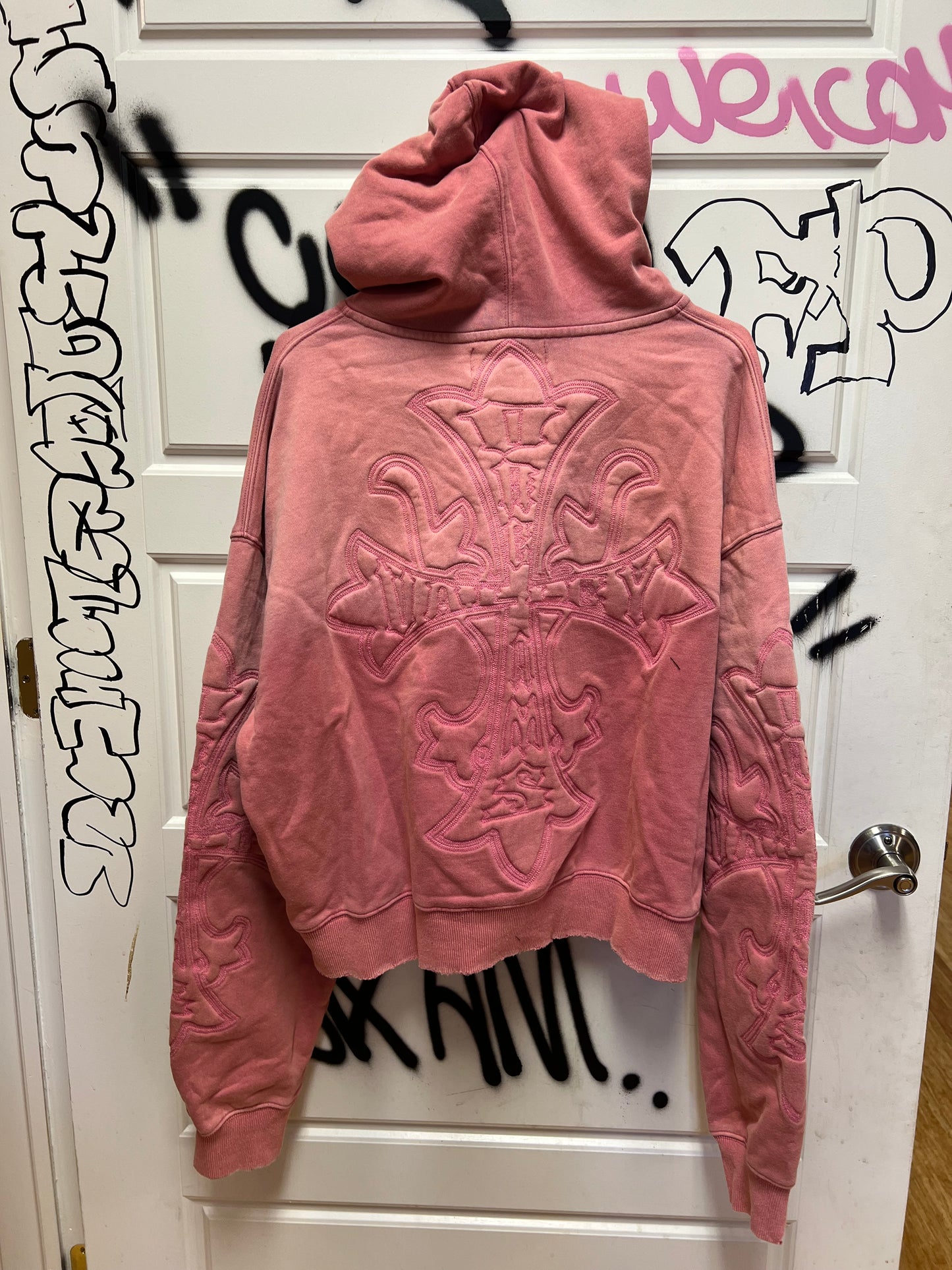 Vale Zip Up Hoodie Cross