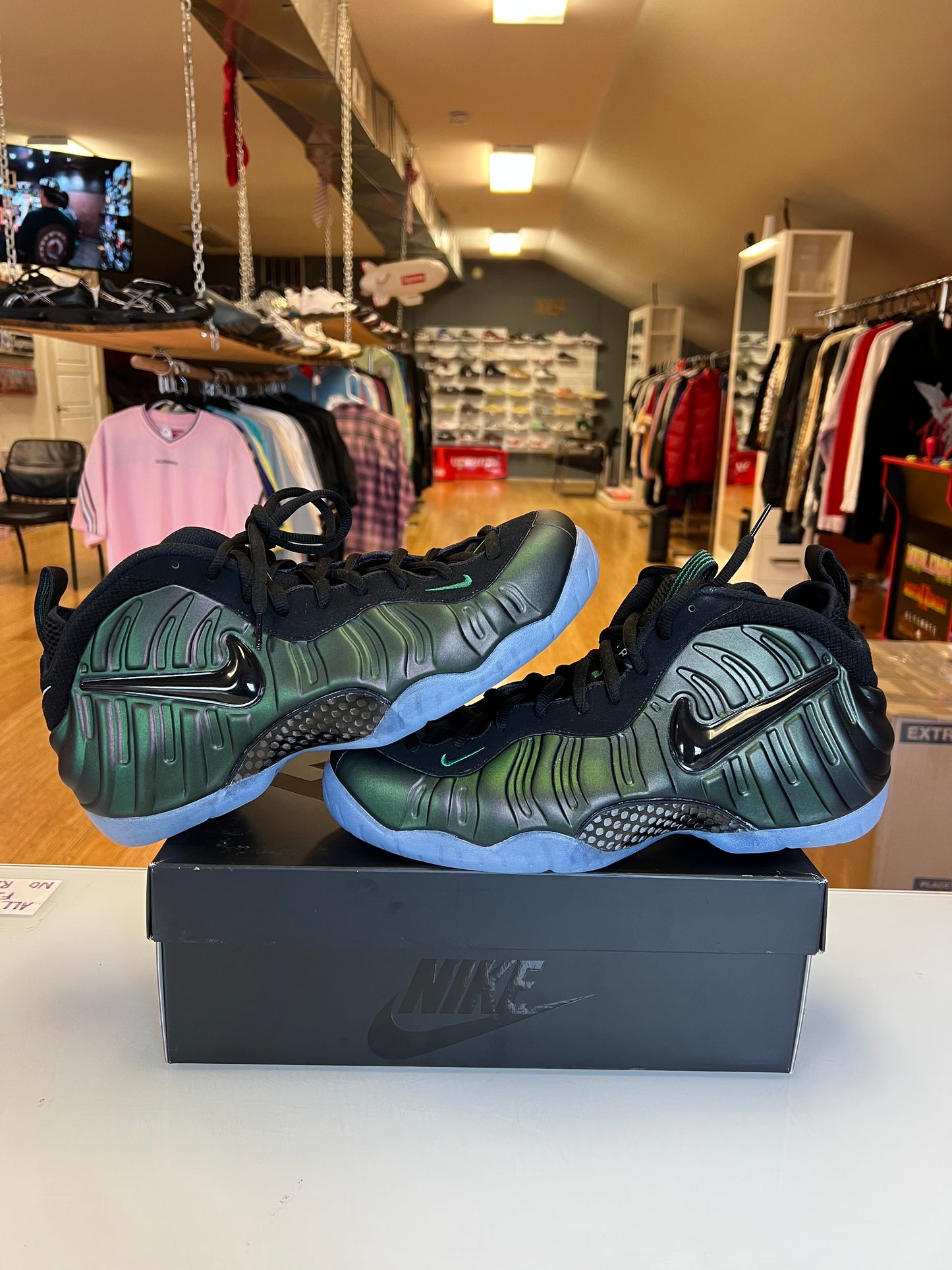 Nike Foamposite Pine Green