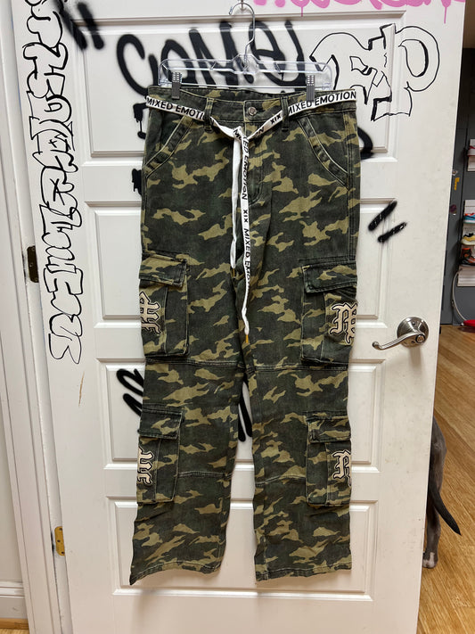 Mixed Emotions Jeans Camo