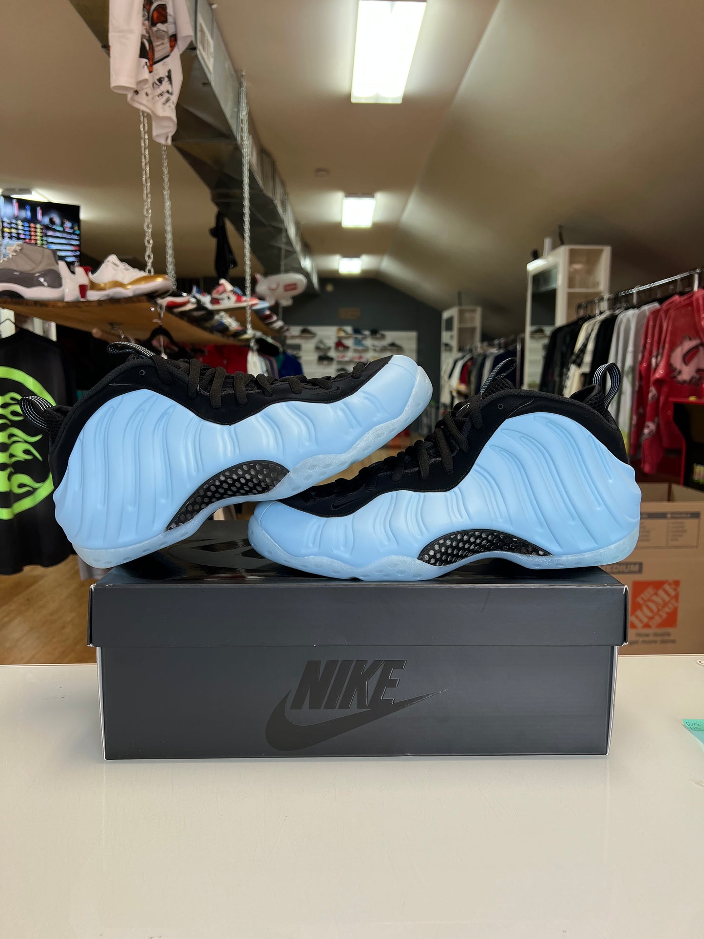 Nike Foamposite Psychic Blue