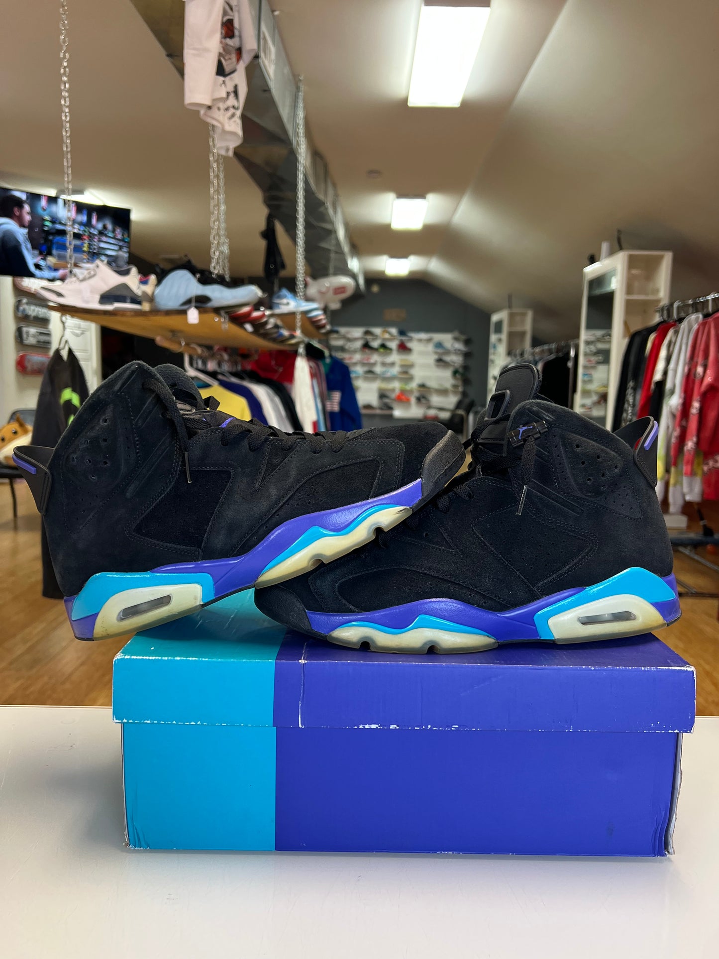 Jordan 6 Aqua