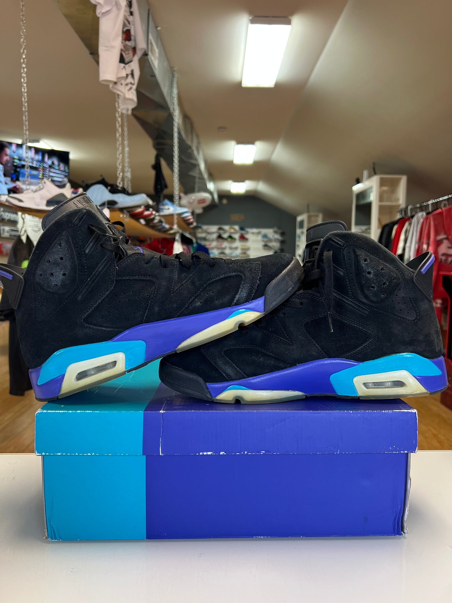 Jordan 6 Aqua