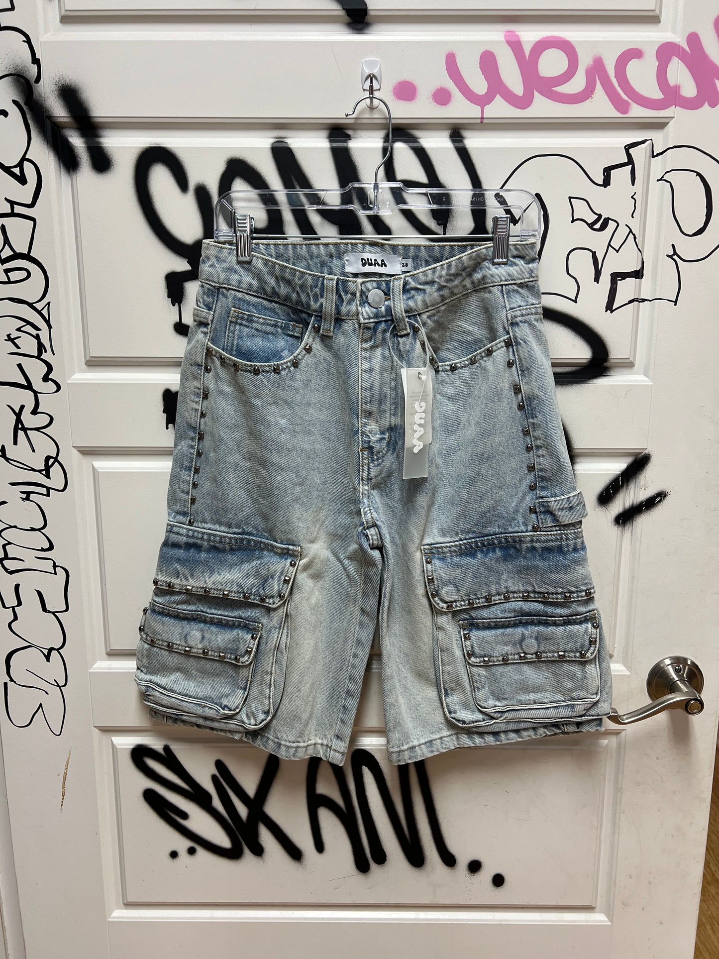 DUAA Denim Shorts