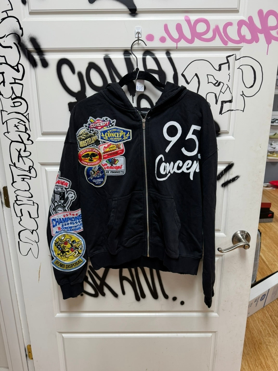 Concept Zip Up Hoodie Patches