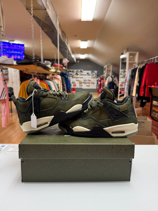 Jordan 4 craft olive