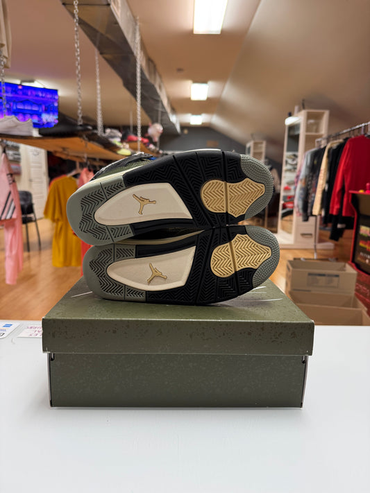 Jordan 4 craft olive