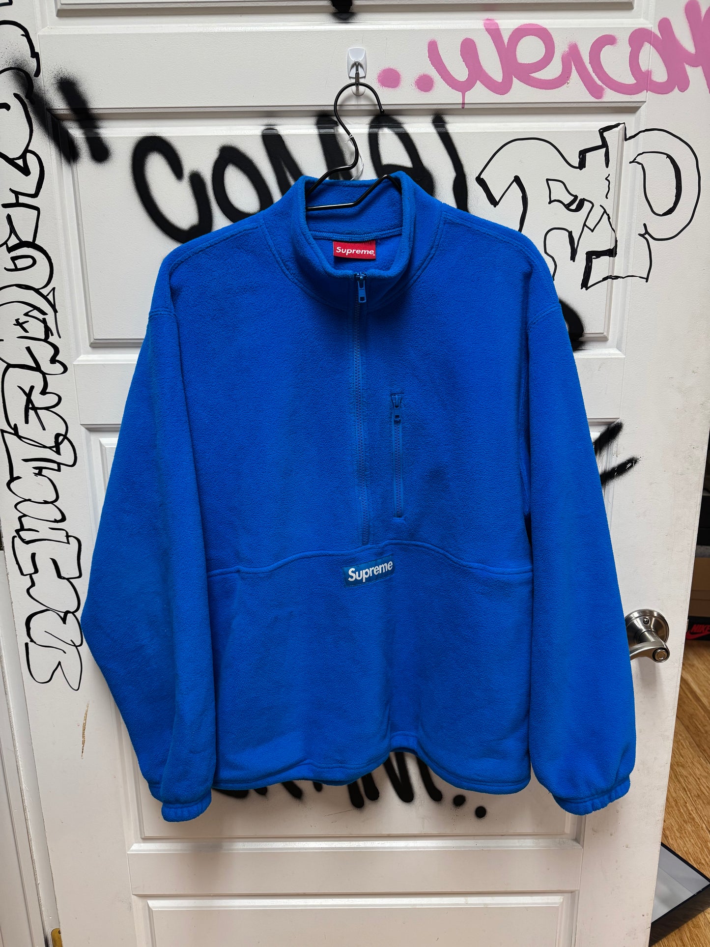 Supreme polar tech half zip
