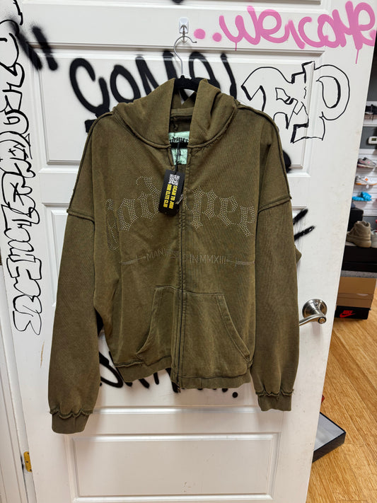 Godspeed studded zip up